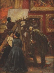 Im Louvre, 1867